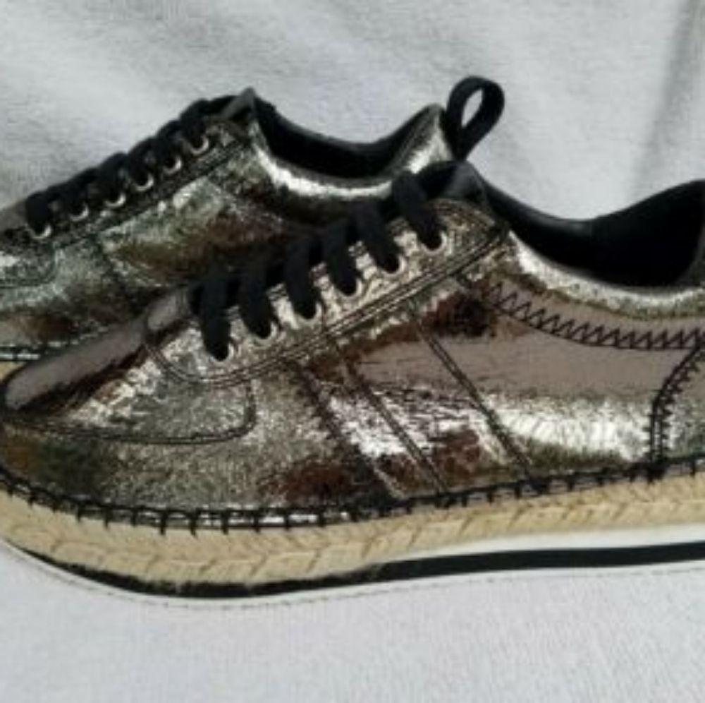 SOLD - Alexander McQueen MCQ Espadrille Platform Sneakers 37